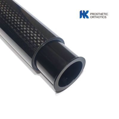 Aluminium Lower Limb Prosthetic Components Carbon Fiber Inner Pylon Adapter