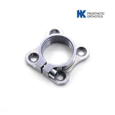 Stainless Steel Lower Limb Pediatric Prosthetic Components AK Bolck Attachment Adaptor