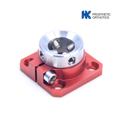 Alumínio 4 buracos Pirâmide pediátrica Receptor Socket Adaptador Girável e ajustável