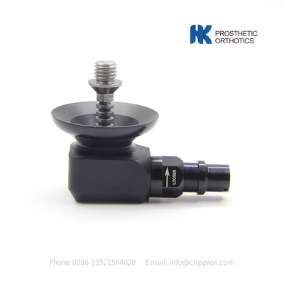 Material de alumínio Prótese Shuttle Lock Carga máxima 125 kg 275 lbs
