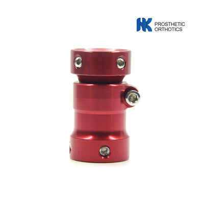 Adaptador de cabeça dupla pediátrico de alumínio