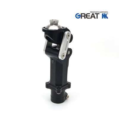 Próteses policêntricas da articulação do joelho Controle de balanço pneumático Conexão piramidal 220Lbs